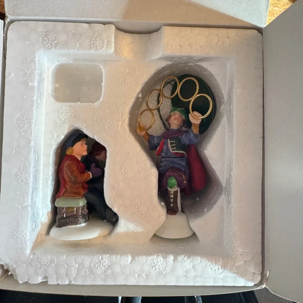 Twelve Days of Dickens' Village Decor| Department 56| Day V| Five Golden Rings